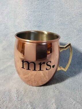 Moscow Mule Copper “Mrs” Cup Eco One by Silver One International Drink Coffee